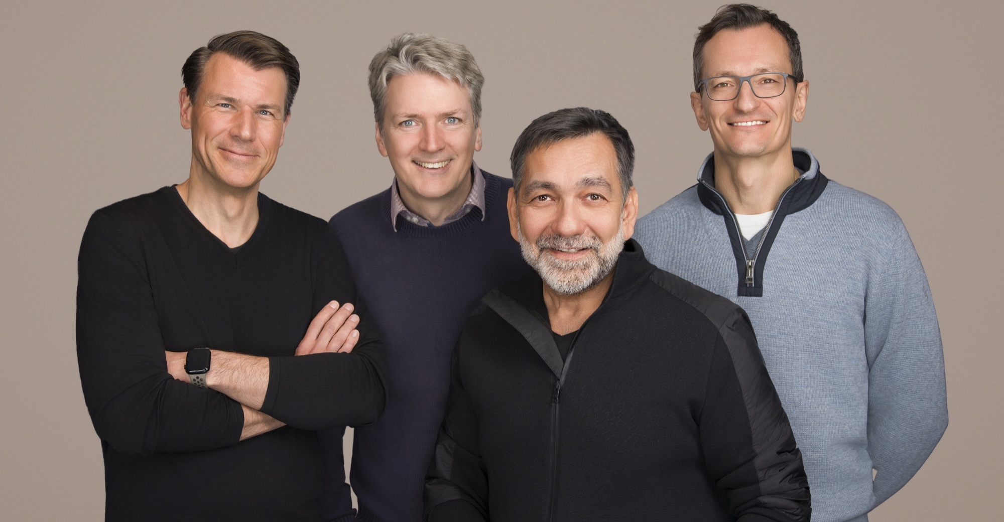 The four founders of ML Capital